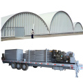 ABM k q span SX-1000-610 hydraulic curved roof zinc-coating steel storage building machinery arch roof building machine